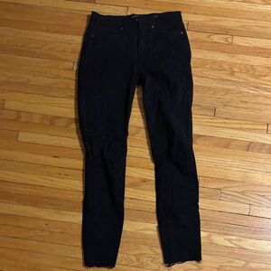 Banana Republic Black High-Waisted ankle skinny jeans - size 27L